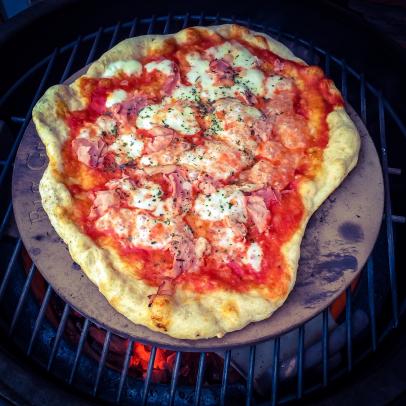 How to Use a Pizza Stone on the Grill | FN Dish - Behind-the-Scenes, Food Trends, and Best Recipes : Food Network Food Network