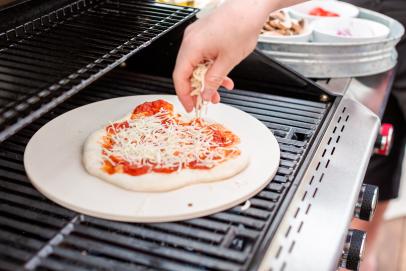 Geometri Ødelæggelse Marquee How to Use a Pizza Stone on the Grill | FN Dish - Behind-the-Scenes, Food  Trends, and Best Recipes : Food Network | Food Network