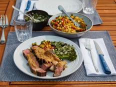 This recipe is sponsored by Walmart. The char from the grill is the ultimate way to bring the steakhouse vibes to summertime. Take care to clean your grill and preheat before grilling. These small steps make a huge difference in dinner! After brushing your grill clean, use worn kitchen towels soaked with a little canola oil and rub down the grill so the meat doesn&rsquo;t stick when you cook it. For quicker preheating, close the grill lid to capture the heat. The other important tool for grilling? Good salt. Use kosher salt to season your meat and have a small amount of flaky bigger sea salt on hand to sprinkle at the end. It&rsquo;s not only the flavor but also the texture of the salt that will make your steak stand out and stand UP to any steakhouse steak. This tomato and corn salsa is a summer greatest hit and a perfect match for steak. There is no way anyone won&rsquo;t devour it! Make and eat it (without ever storing in the fridge) freshly assembled and still warm. Like it super spicy? Add thin slices of fresh jalapeno and a few dashes hot sauce.