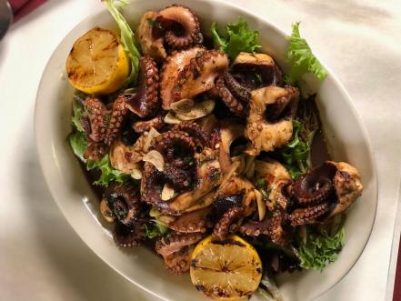 Grilled Baby Octopus Recipe | Food Network