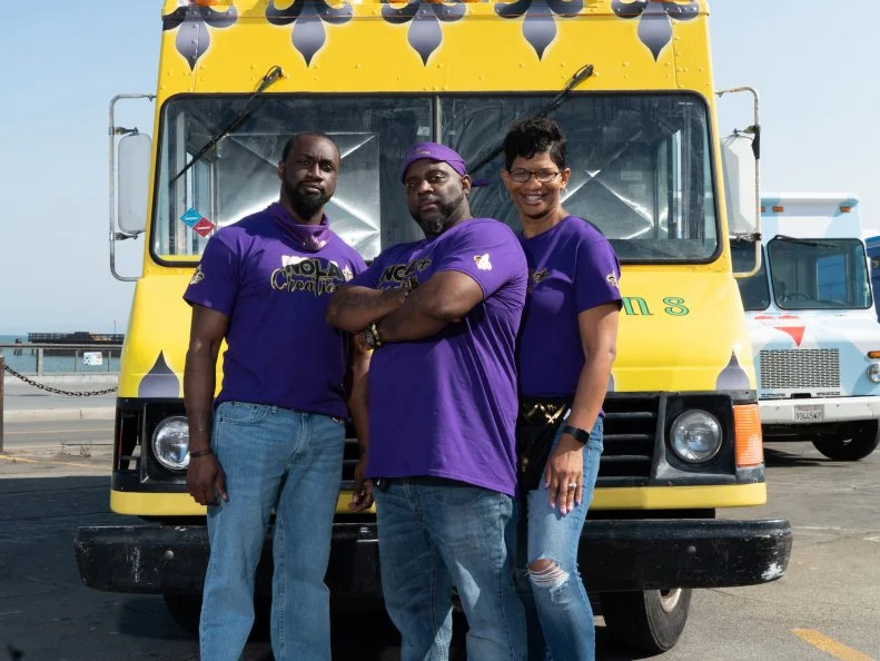 Nola Creations at Fisherman’s Wharf as seen on the Great Food Truck Race, Season 13.