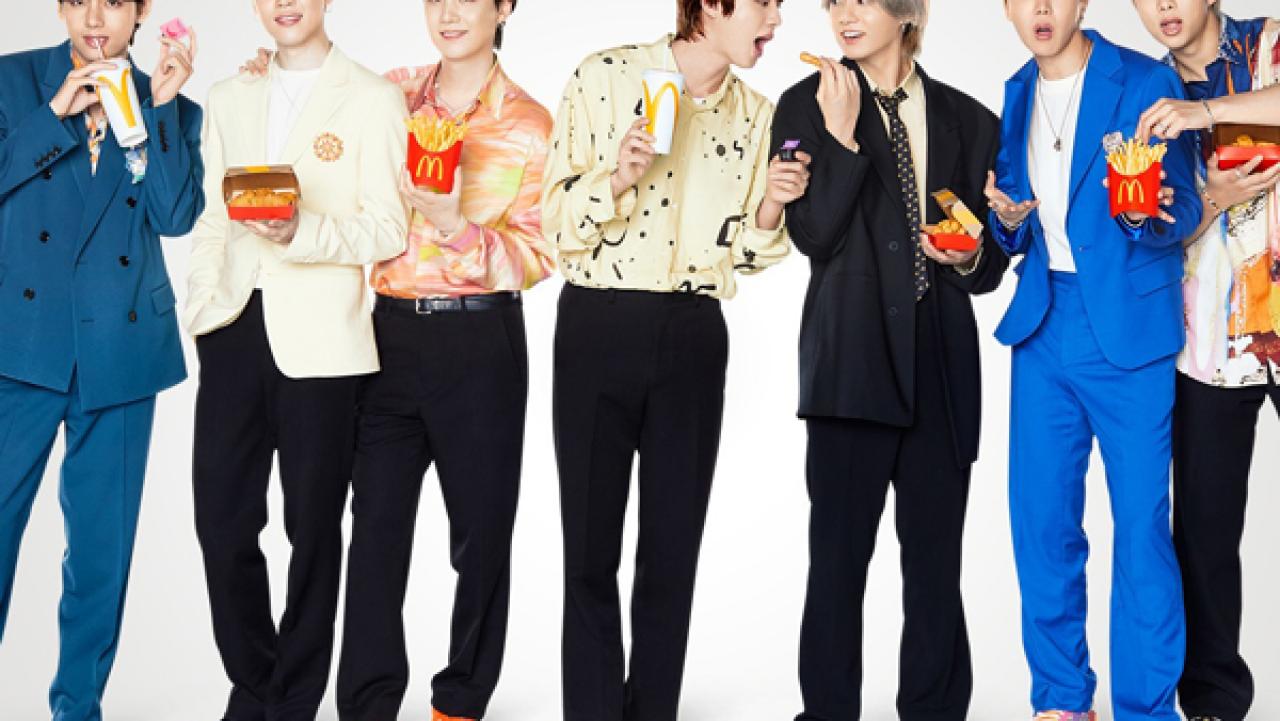 BTS and McDonald's Are Launching a Merch Line