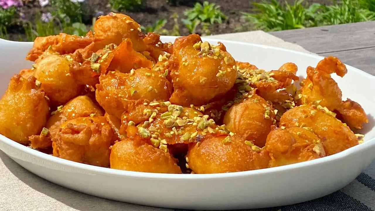 Greek Donuts with Honey