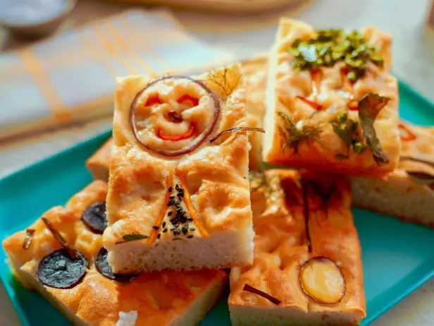 Veggie Focaccia Recipe | Molly Yeh | Food Network