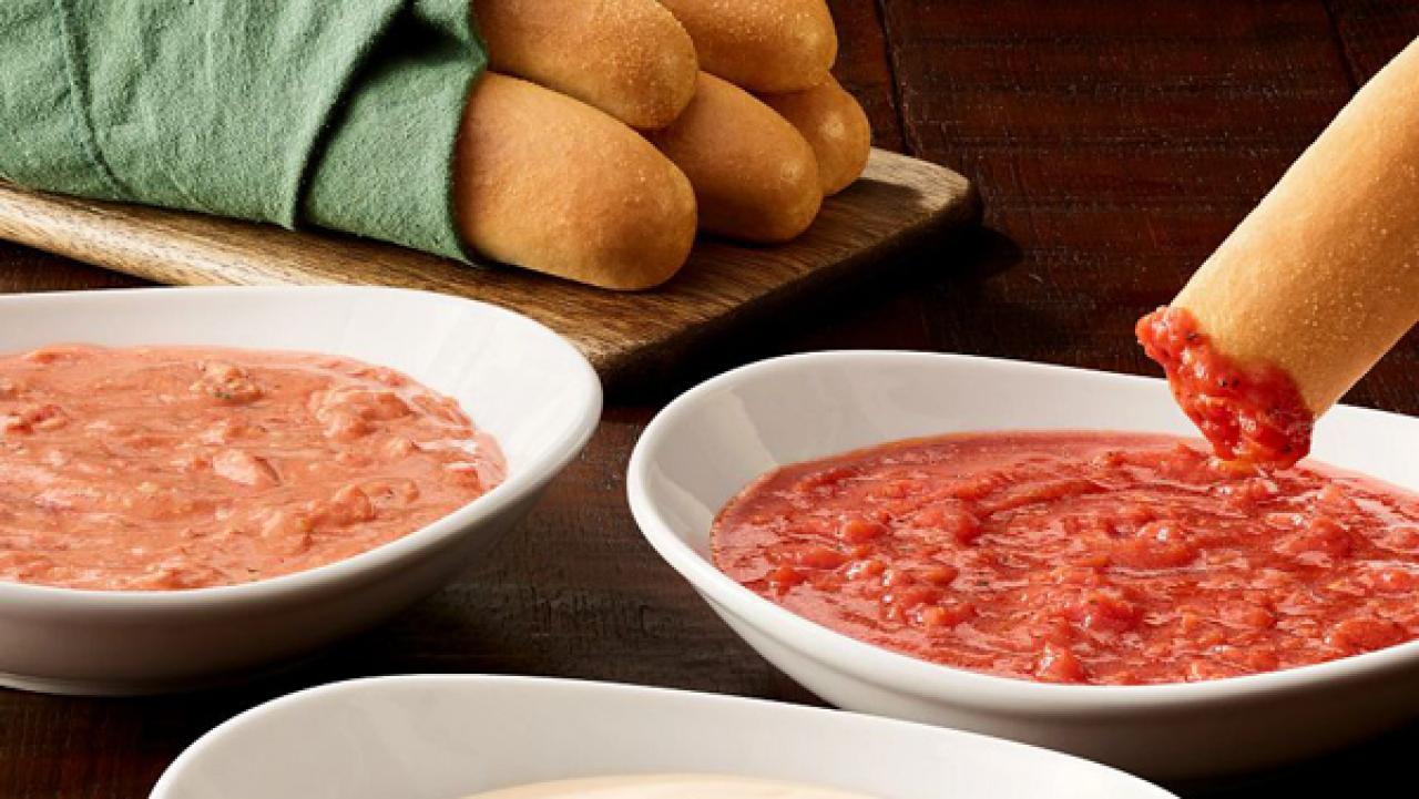 You Can Now Get Unlimited Dipping Sauces at Olive Garden, FN Dish -  Behind-the-Scenes, Food Trends, and Best Recipes : Food Network