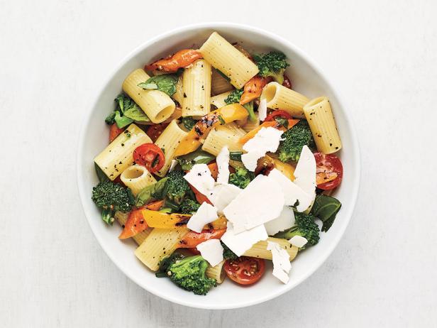 Rigatoni with Summer Vegetables Recipe | Food Network Kitchen | Food Network