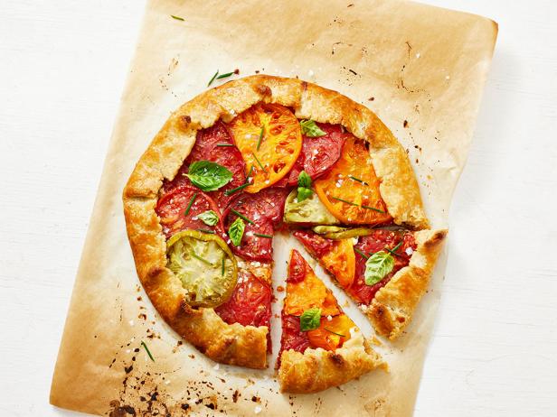 Tomato & Goat Cheese Crostata image