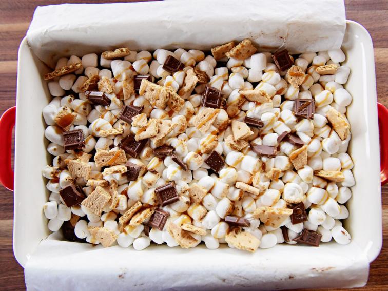 Paige's Brownie S'mores Bars Recipe Ree Drummond Food Network