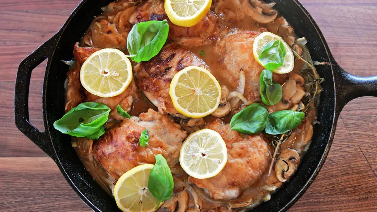 Wine Roasted Chicken