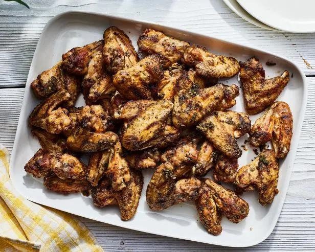Crispy Grilled Cajun Lemon Pepper Chicken Wings