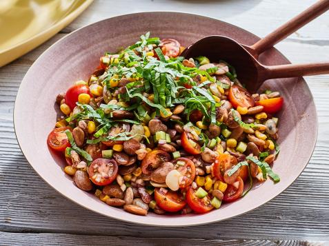 Summer Butter Bean Salad with Hot Sauce Vinaigrette