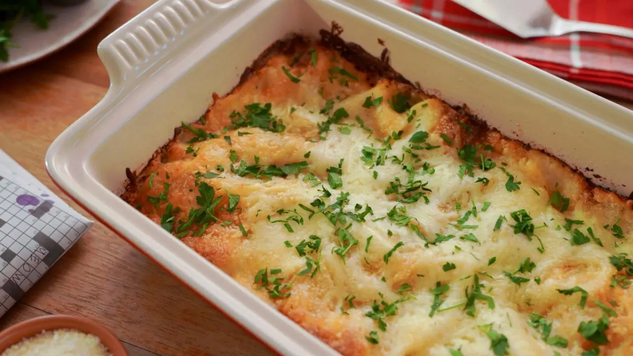 Chicken Alfredo Lasagna