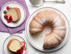 Food Network Kitchen’s Sour Cream Pound Cake , as seen on Food Network.