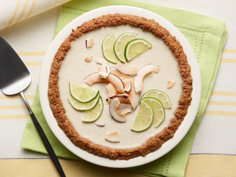 Food Network Kitchen’s Vegan Key Lime Pie, as seen on Food Network.