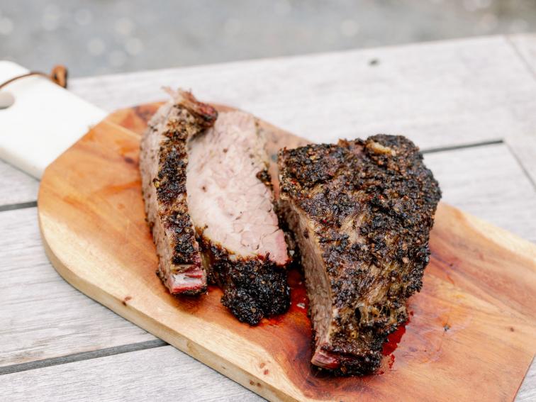 PastramiRubbed Brisket Recipe Michael Symon Food Network