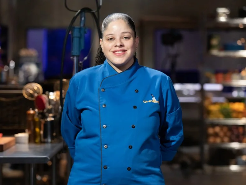 Chef Christina Coupet, as seen on Chopped, Season 50, Alton Brown Maniacal Baskets Tournament.