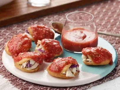 Aarón Sánchez's Gorditas: Stuffed Pockets of Love for theNuevo Latino - Wrap Show episode of Melting Pot, as seen on Food Network.