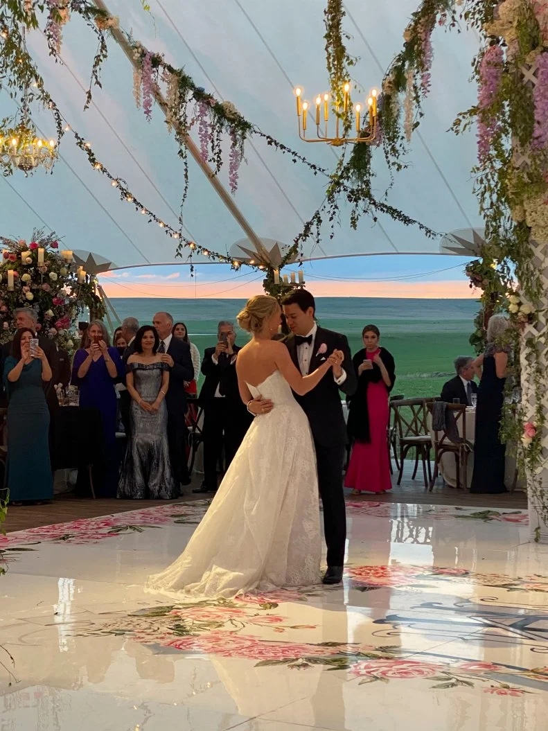 Alex Drummond and Mauricio Scott First Dance