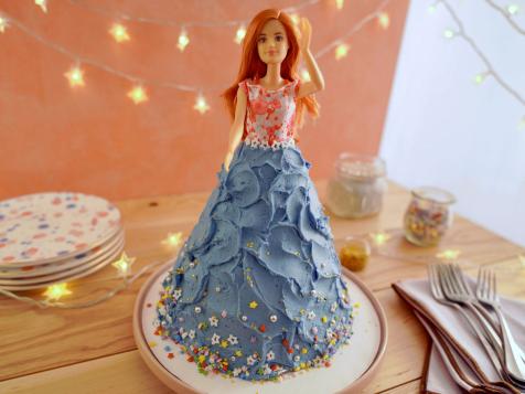 Blueberry Doll Cake
