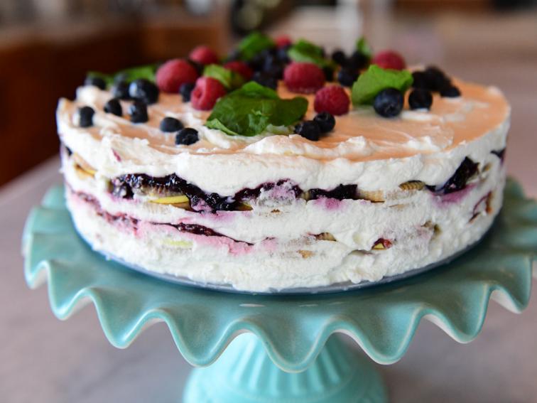 Lemon and Berry Icebox Cake Recipe Ree Drummond Food Network