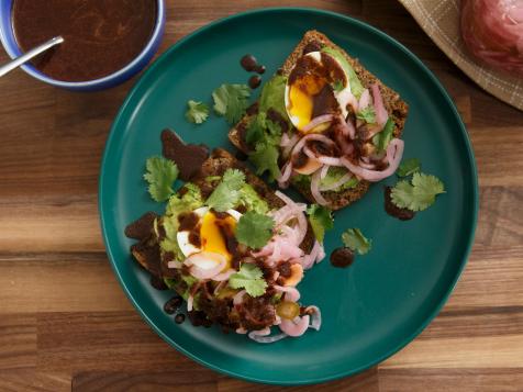 Awaze Avocado Toast with Soft-Boiled Eggs