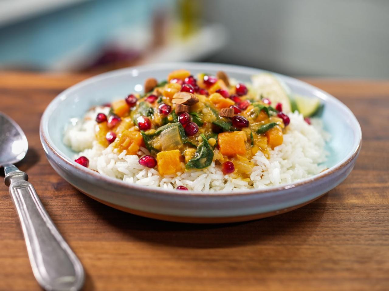Green lentil and coconut curry store