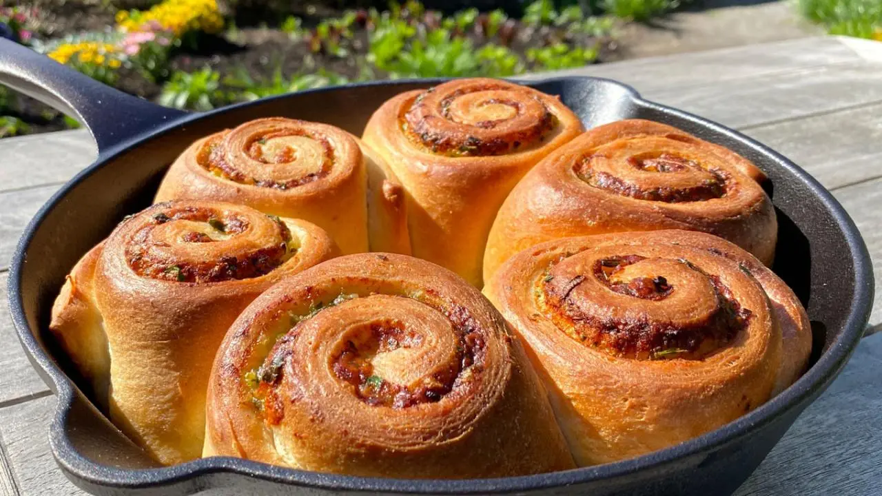 Savory Herb and Parmesan Rolls