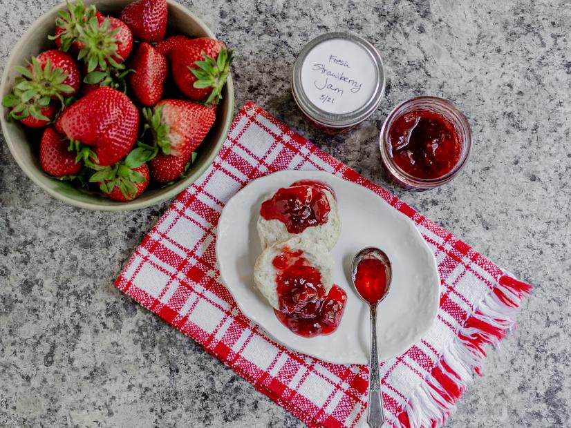 Virginia Willis’ Fresh Strawberry Jam for A Beginner’s Guide to Canning. Virginia Willis’ Fresh Strawberry Jam as seen on Food Network.