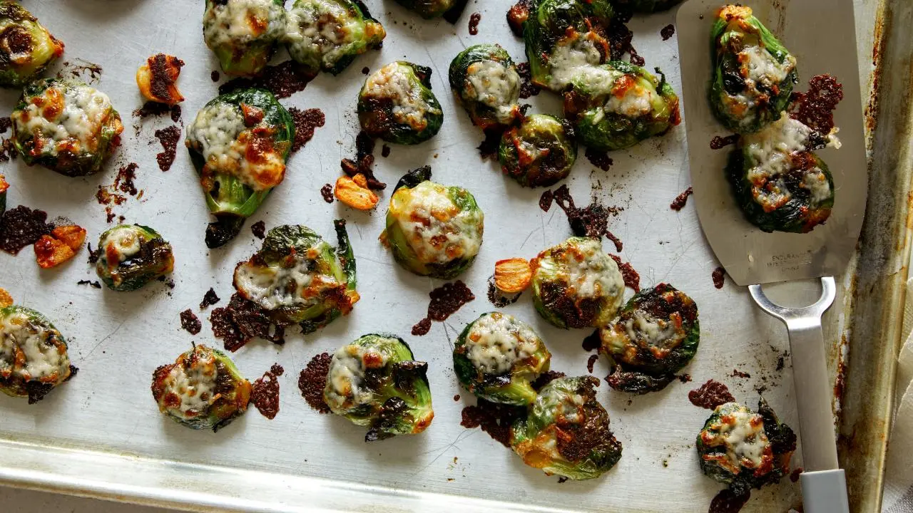 Smashed Brussels Sprouts