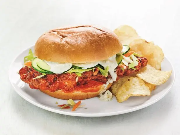 Buffalo Chicken Sandwiches Recipe | Food Network Kitchen