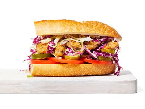 Fried Portobello Po’boys