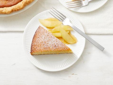 Olive Oil Cake with Honeyed Apples