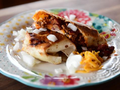 Chili Pie Burritos