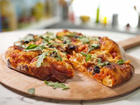 Everything But the Kitchen Sink Pizza
