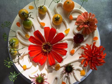 What Home Bakers Should Know Before Putting Fresh Flowers on Cake
