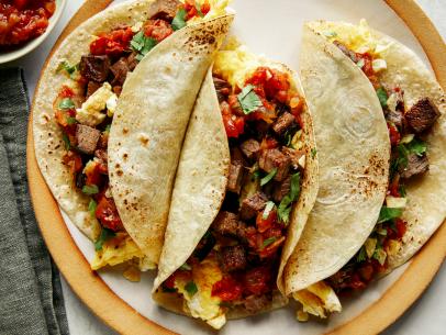 Leftover Brisket Breakfast Tacos