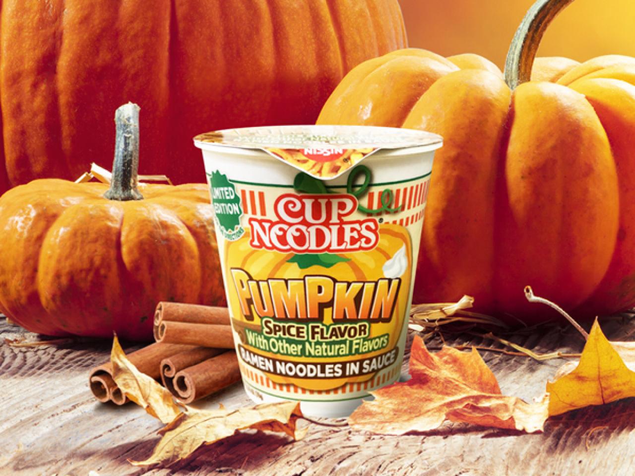 Just When You Thought You’ve Seen It All Pumpkin Spice Cup Noodles Are