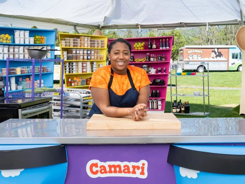 Portrait of contestant Camari Mick, as seen on Ben and Jerry’s The Cold Wars, Season 1.