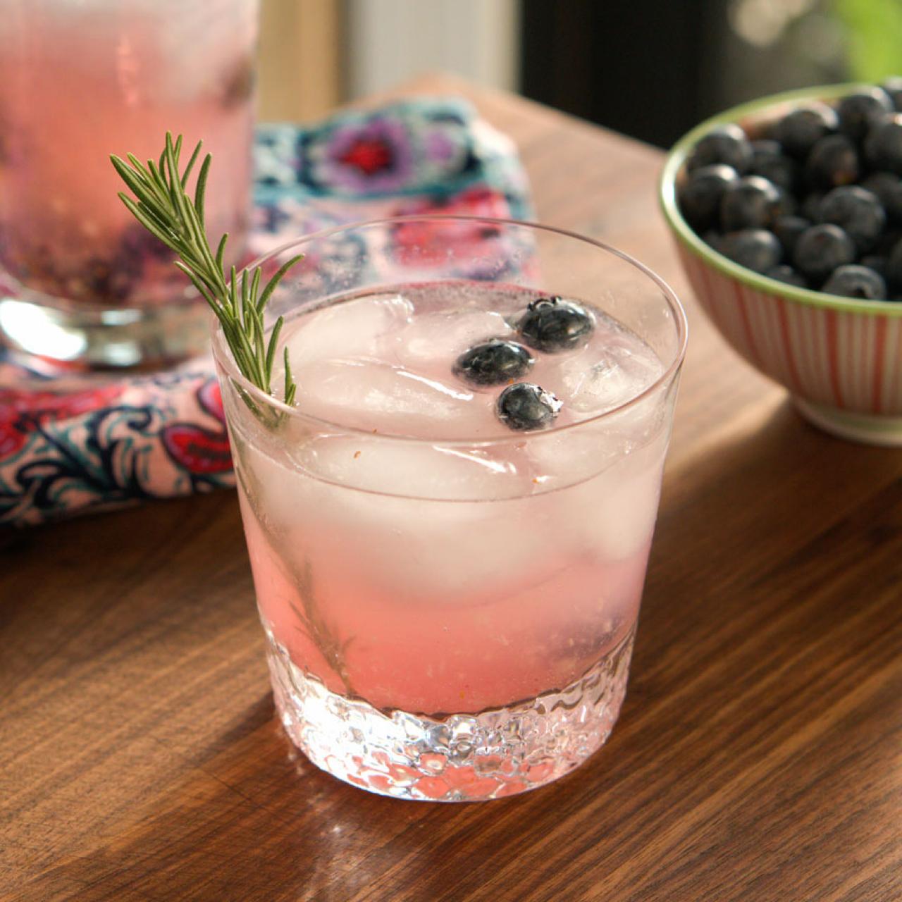 Blueberry Rosemary Gin & Tonic - BohoVegMom