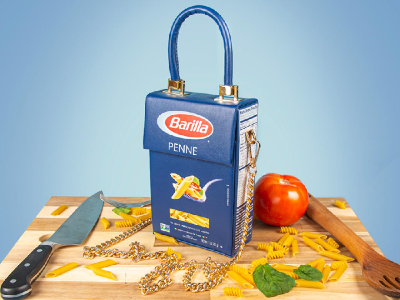 Where to Get the Barilla Penne Pasta Box Purse | FN Dish -  Behind-the-Scenes, Food Trends, and Best Recipes : Food Network | Food  Network | 