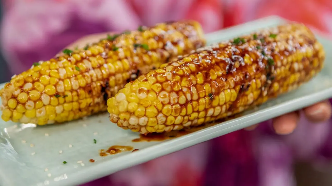 Hoisin-Glazed Corn on the Cob