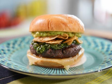 Sunny’s Spicy Green Goddess Burger