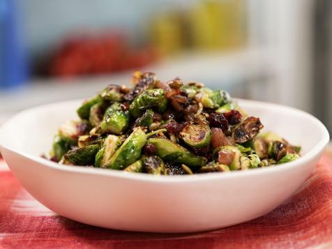 Sunny's Copycat Sweet and Sour Brussels Sprouts