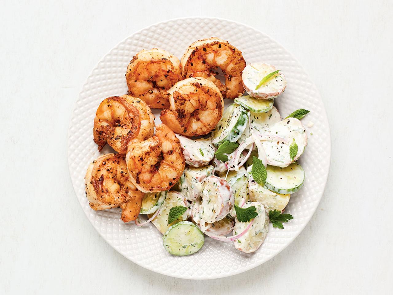 Best Greek Shrimp Salad • Unicorns in the Kitchen