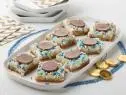 Food Network Kitchen’s Gelt Magic Bars, as seen on Food Network.