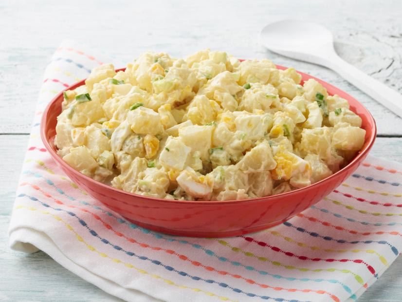 Eric Warrenl's Potato Salad for the The Next Food Network Star, Part 3 episode of Food Network Star, as seen on Food Network.