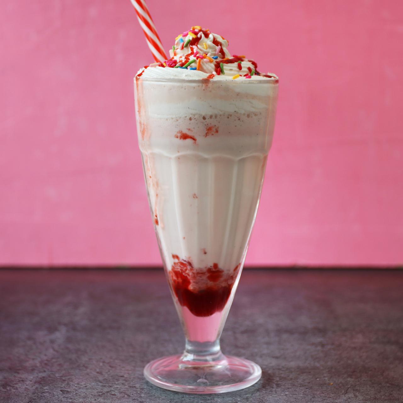 Malted Milk Ball Candy Shake Float