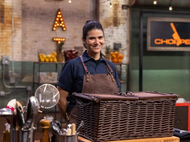 Chef Annisha Garcia, as seen on Chopped Playing with Fire, Season 50