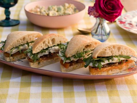 Smoky Caprese Sandwiches