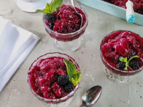 Red Wine Granita